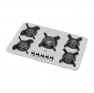 اجاق گاز صفحه ای میکس پلاس مدل PARDYC W شیشه ای