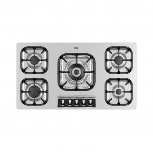 اجاق گاز صفحه ای میکس پلاس مدل 523M استیل