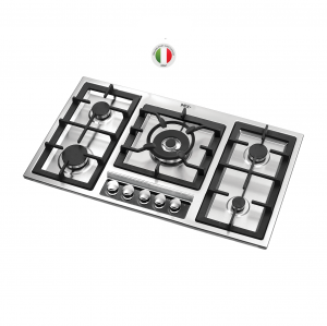 اجاق گاز صفحه ای میکس پلاس مدل 518M استیل