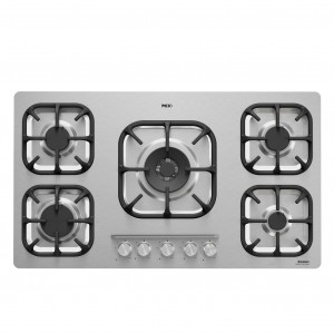 اجاق گاز صفحه ای میکس پلاس مدل 523S استیل