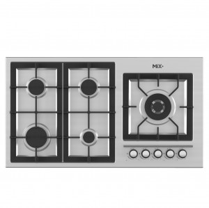 اجاق گاز صفحه ای میکس پلاس مدل 513S استیل