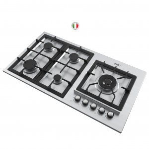 اجاق گاز صفحه ای میکس پلاس مدل 513S استیل