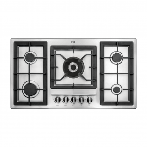 اجاق گاز صفحه ای میکس پلاس مدل 518S استیل