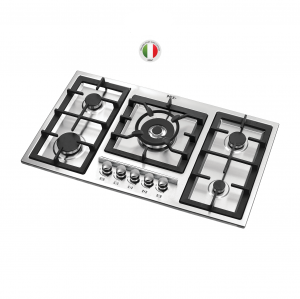 اجاق گاز صفحه ای میکس پلاس مدل 518S استیل