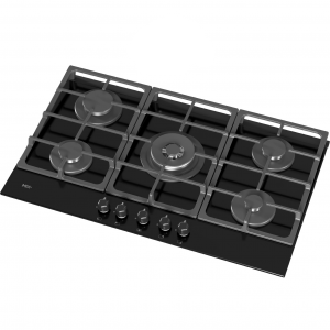 اجاق گاز صفحه ای میکس پلاس مدل  G510 شیشه ای