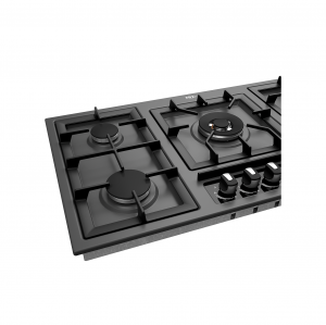 اجاق گاز صفحه ای میکس پلاس مدل E518M استیل