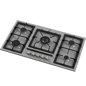 اجاق گاز صفحه ای میکس پلاس مدل E518G استیل