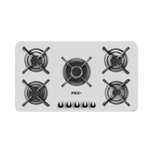 اجاق گاز صفحه ای میکس پلاس مدل  IG8517 شیشه ای