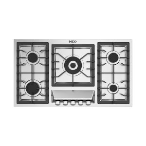 اجاق گاز صفحه ای میکس پلاس مدل IS9506 استیل