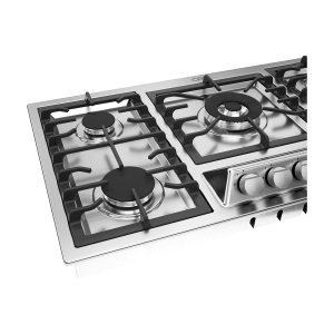 اجاق گاز صفحه ای میکس پلاس مدل IS9506 استیل