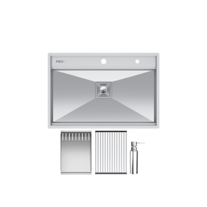 سینک ظرفشویی میکس پلاس مدل D74 توکار