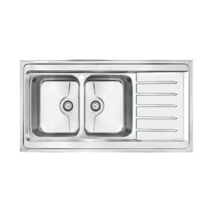 سینک ظرفشویی میکس پلاس مدل 9072P روکار