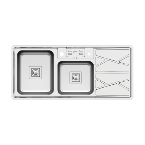 سینک ظرفشویی میکس پلاس مدل 8041S45 توکار