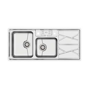 سینک ظرفشویی میکس پلاس مدل 8041P45 توکار