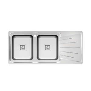 سینک ظرفشویی میکس پلاس مدل 8082S45 توکار