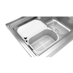 سینک ظرفشویی میکس پلاس مدل 8052P توکار