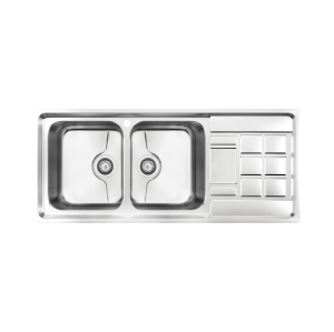 سینک ظرفشویی میکس پلاس مدل 8022P توکار