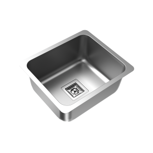 سینک ظرفشویی میکس پلاس مدل DLS45 زیر کابینتی