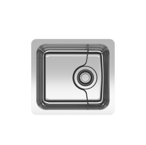 سینک ظرفشویی میکس پلاس مدل DSP45 زیر کابینتی