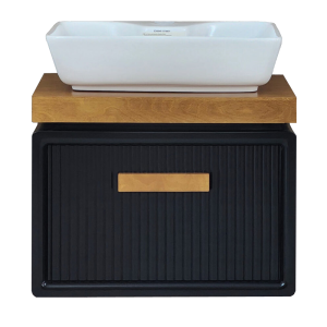 کابینت 60*40 مشکی مدل بالسا