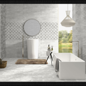 سرامیک  سرام نگار مدل فندی طوسی 30x90
