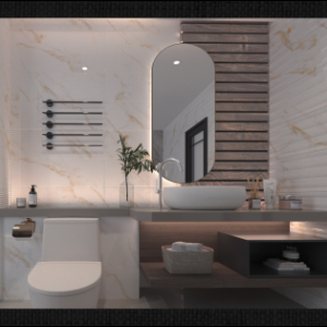 سرامیک  سرام نگار مدل کارول بژ 30x90