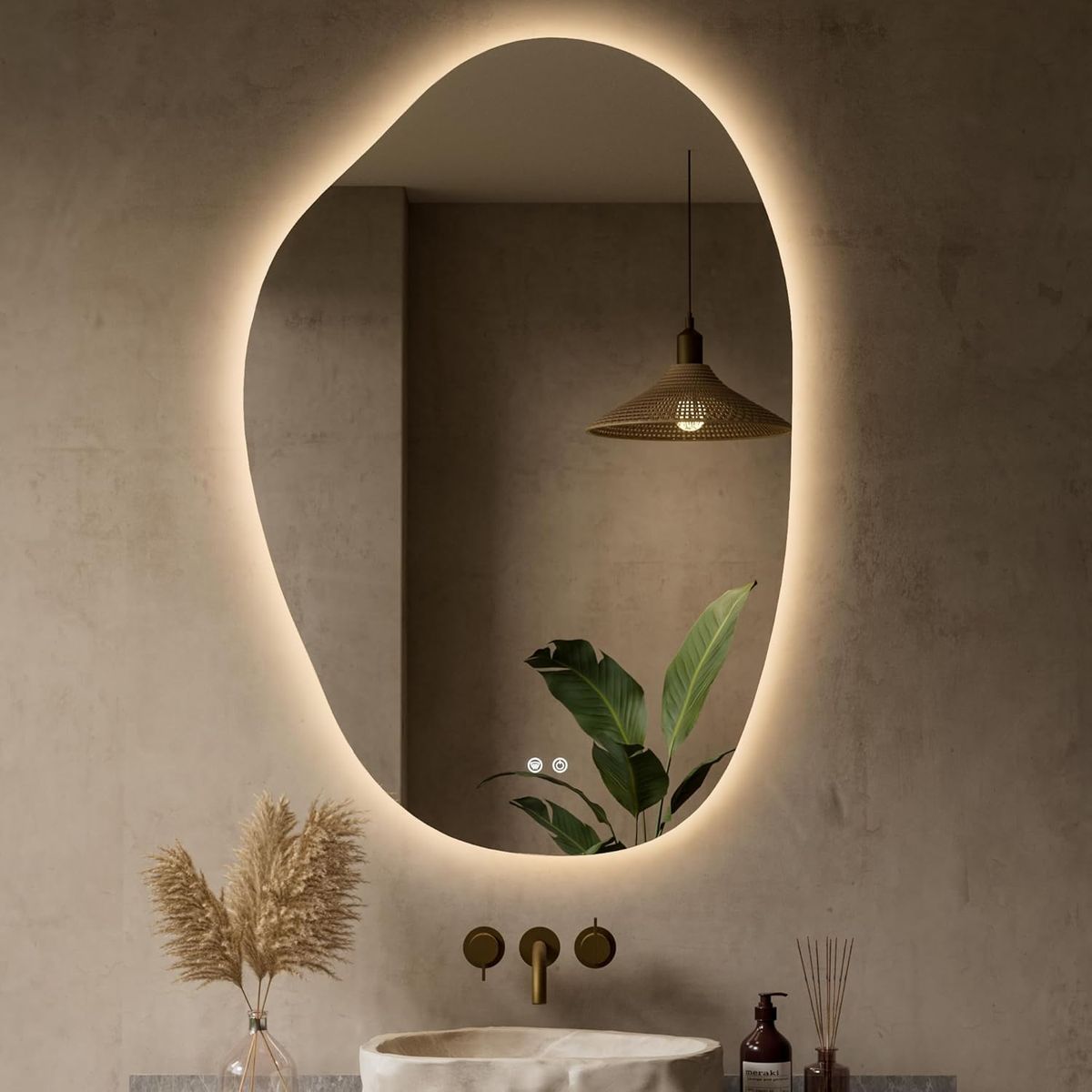 آینه های بک لایت ضد آب در فنایی شاپ