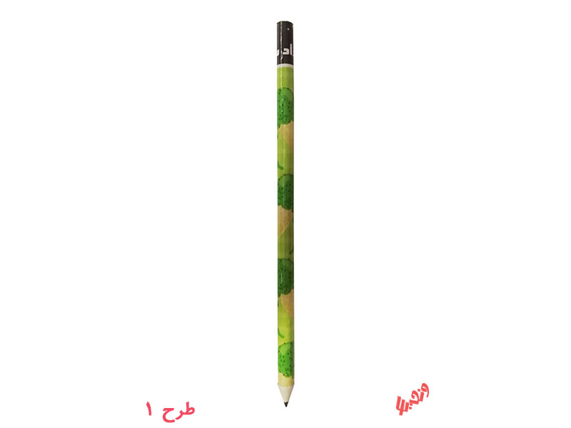 مداد مشکی  سبز روزنامه ای