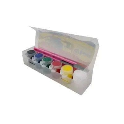 گواش 6 رنگ پیوسته آریا