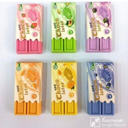 پاک کن شکلاتی با ۶ طرح جذاب