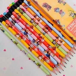 مداد مشکی پاک کن دار طرح سگ نگهبان