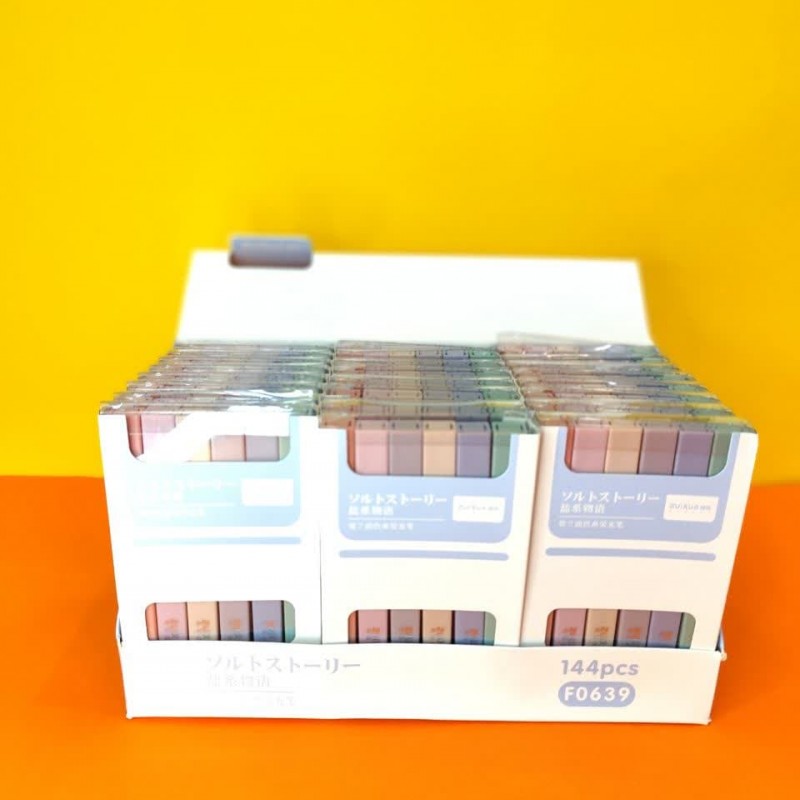 هایلایتر پاستلی بسته 6 عددی