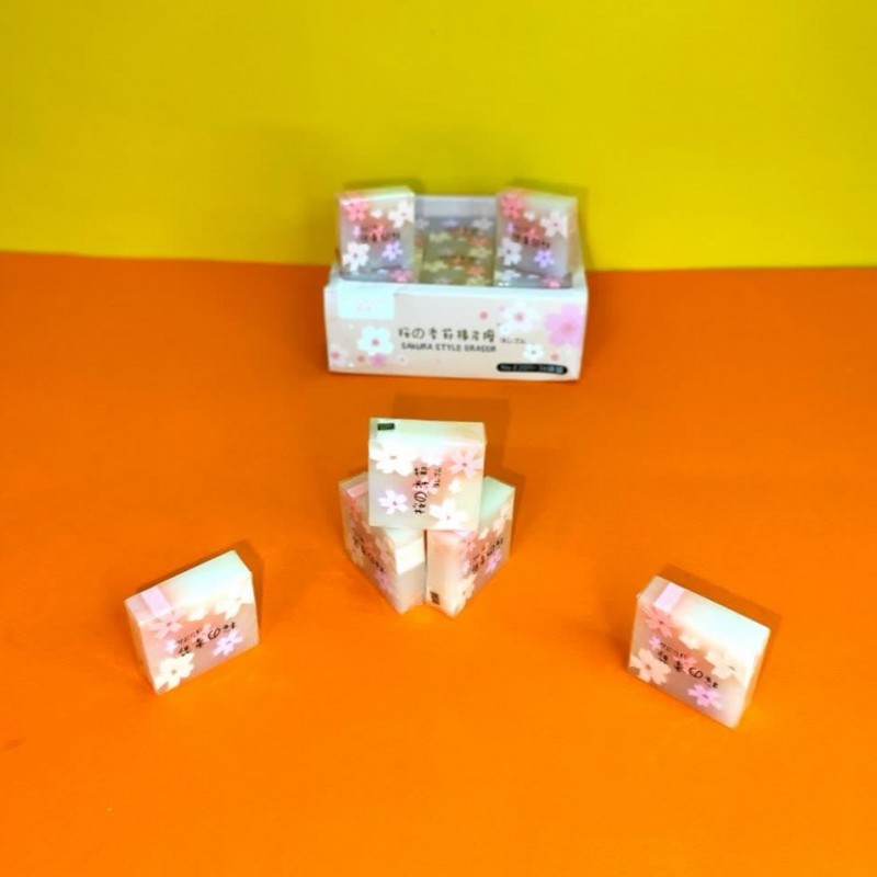 پاک کن فانتزی مغز دار طرح گل