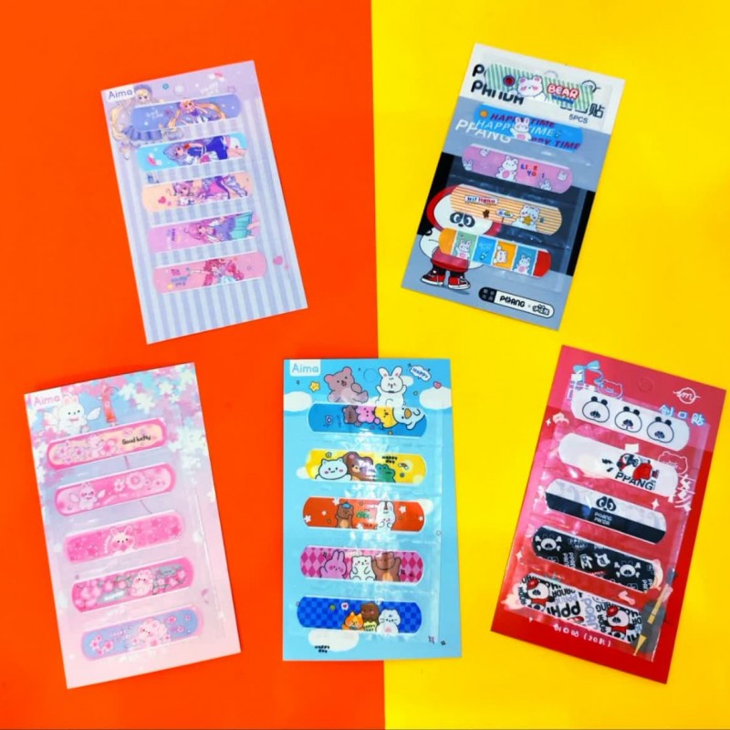 چسب زخم فانتزی بسته 5 عددی