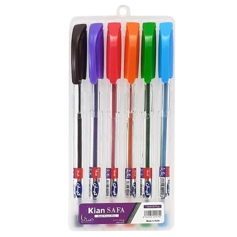 خودکار 6 رنگ کیان نوک 1.0