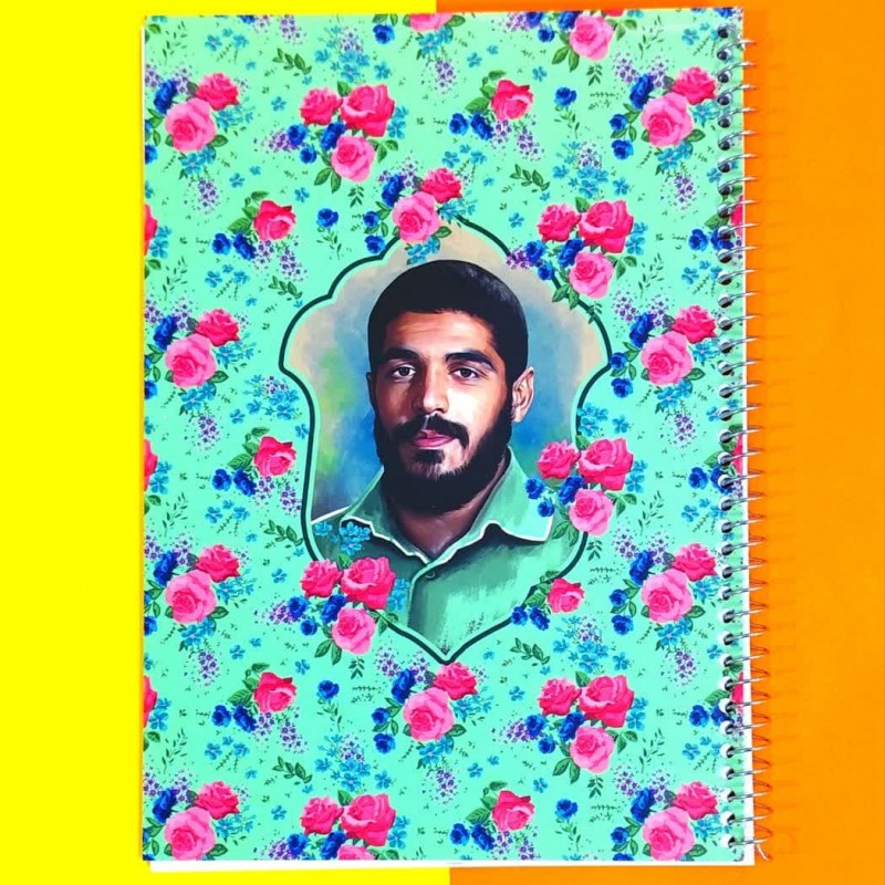 دفتر 50 برگ سیمی طرح دار