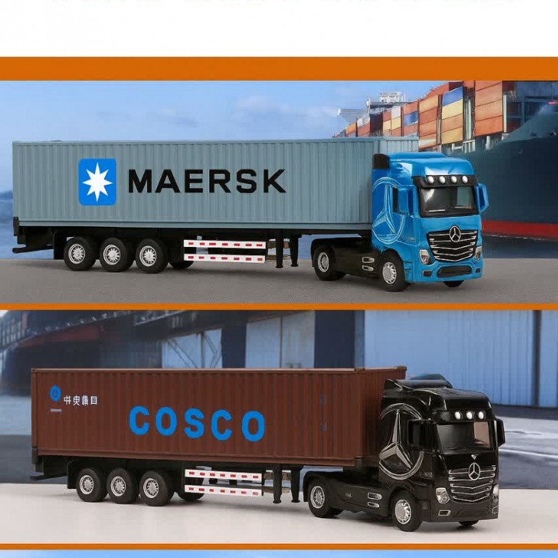 کامیون فلزی بنز آکتروس کانتینر دار