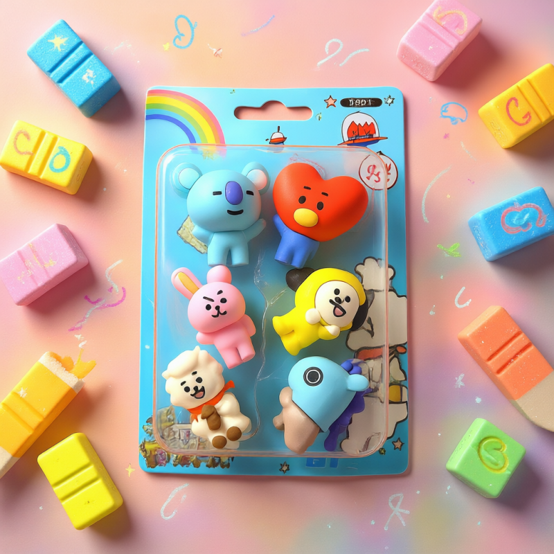 پاک کن جادویی عروسکی 6 عددی