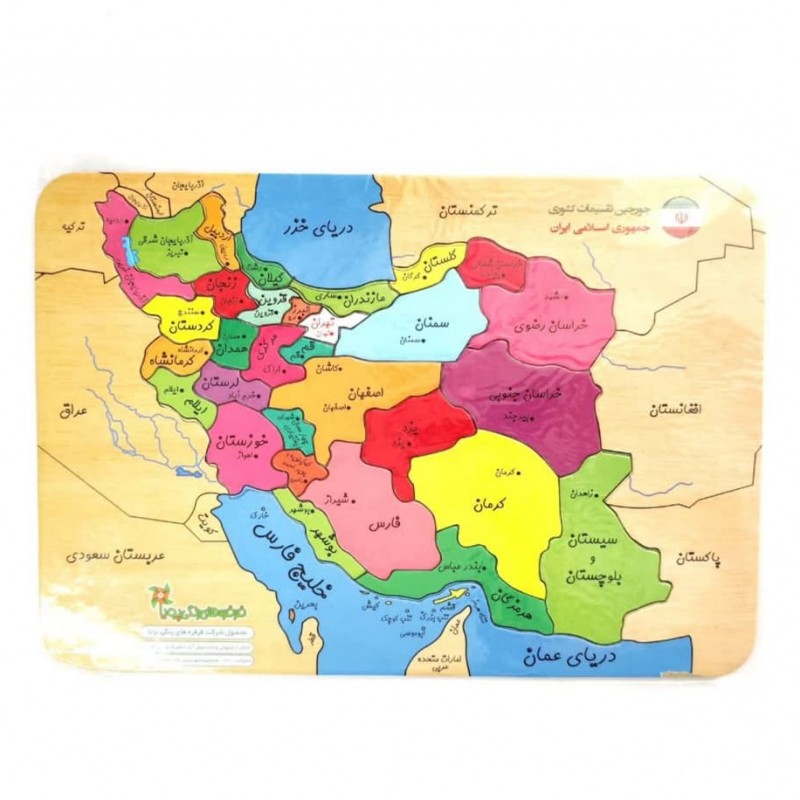 جورچین پازلی نقشه ایران