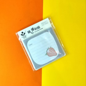 استیک نوت فانتزی طرح توت فرنگی