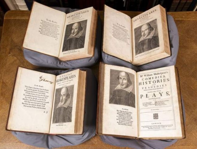 در نمایشگاه کتاب‌های آنتیک نیویورک امکان خرید پنج نسخه‌ کمیاب آثار شکسپیر فراهم شد
