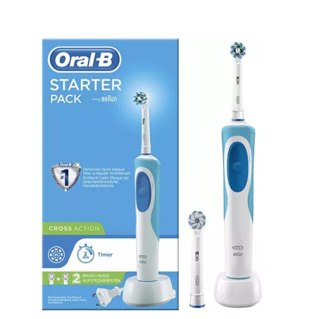 مسواک برقی Oral-B مدل Starter Pack D12.523.1 به همراه سری یدک هدیه