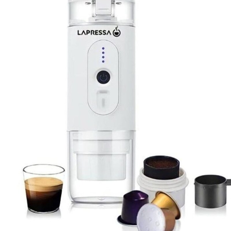 اسپرسوساز شارژی، مسافرتی برند LAPRESSA مدل CF-1801BGC