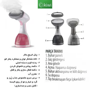 اتو بخار کیوی مدل KSI-650