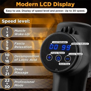 ماساژور تفنگی لیرکن مدل Leercon LEK G08