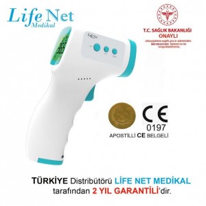 تب سنج مادون قرمز بدن و پیشانی لایف نت مدل ja-11c