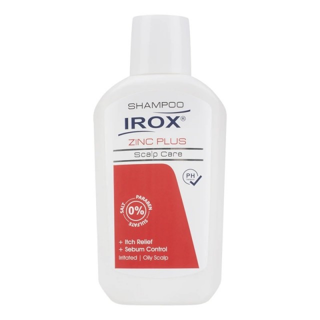 شامپو مو زینک پلاس ایروکس  مخصوص اسکالپ چرب (200 میل)