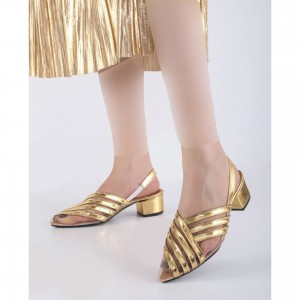 صندل پاشنه دار زنانه کد 912