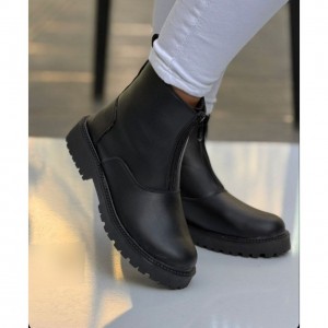 نیم بوت جلو زیپ کد1160