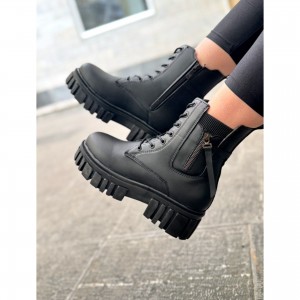 1163نیم بوت بغل زیپ   کد1163